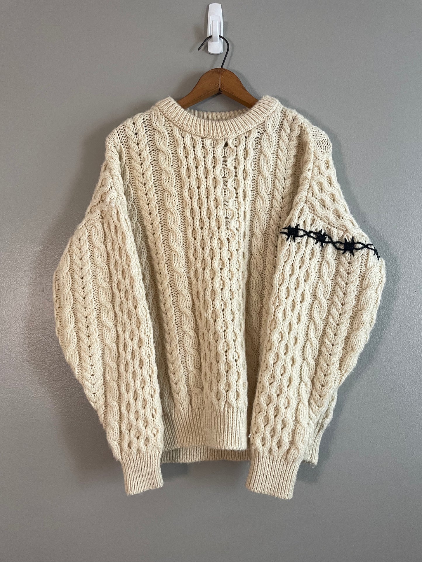 Tattooed Sweater - L