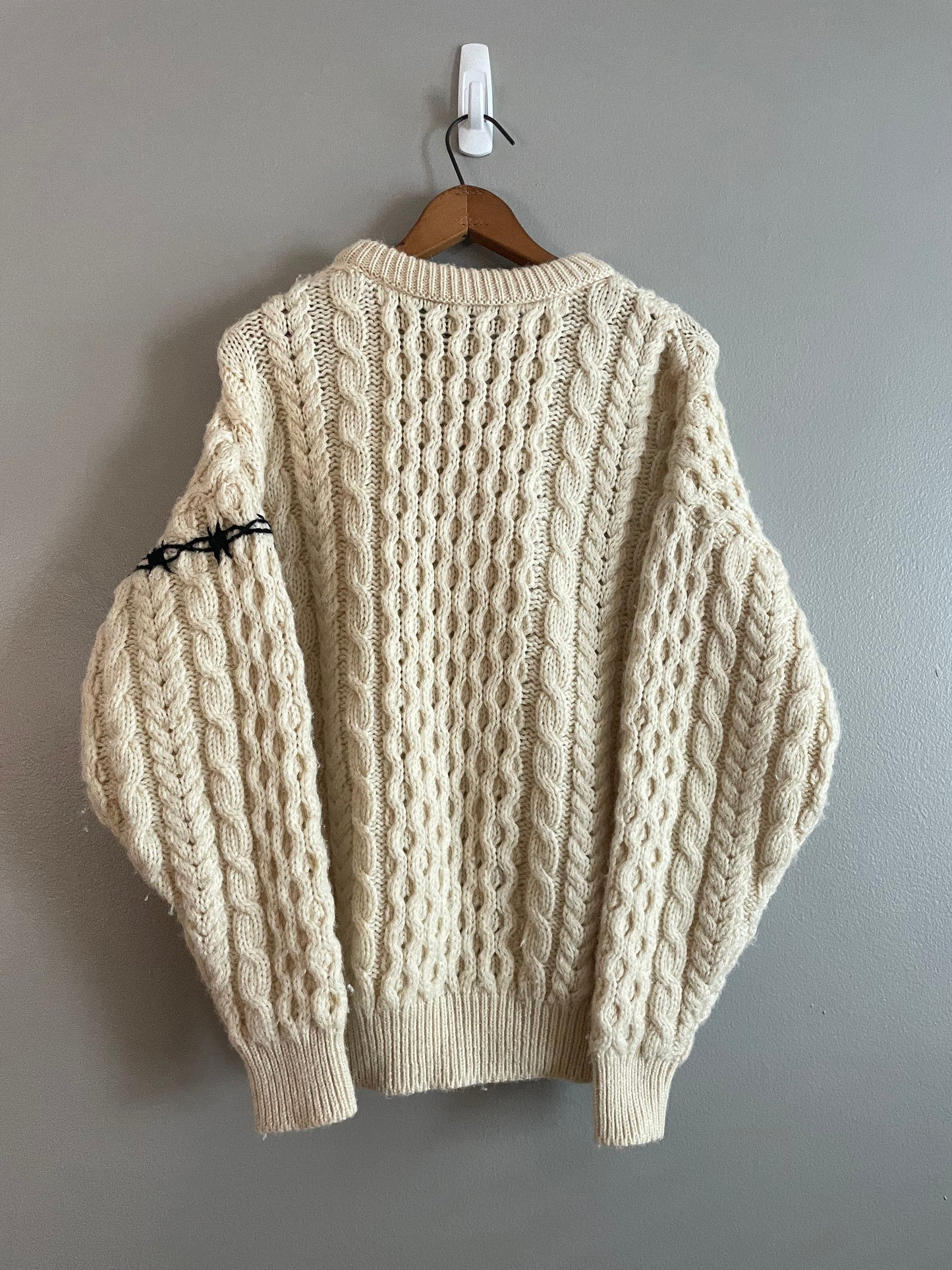 Tattooed Sweater - L