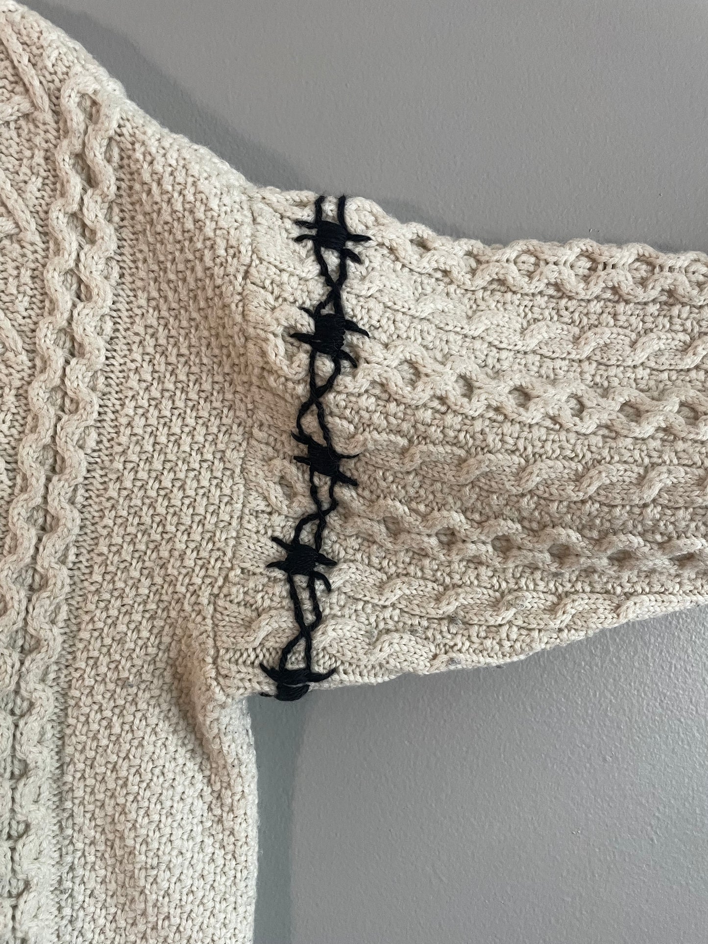 Tattooed Sweater - XL