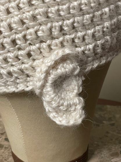 Crochet Realistic Ear Beanie