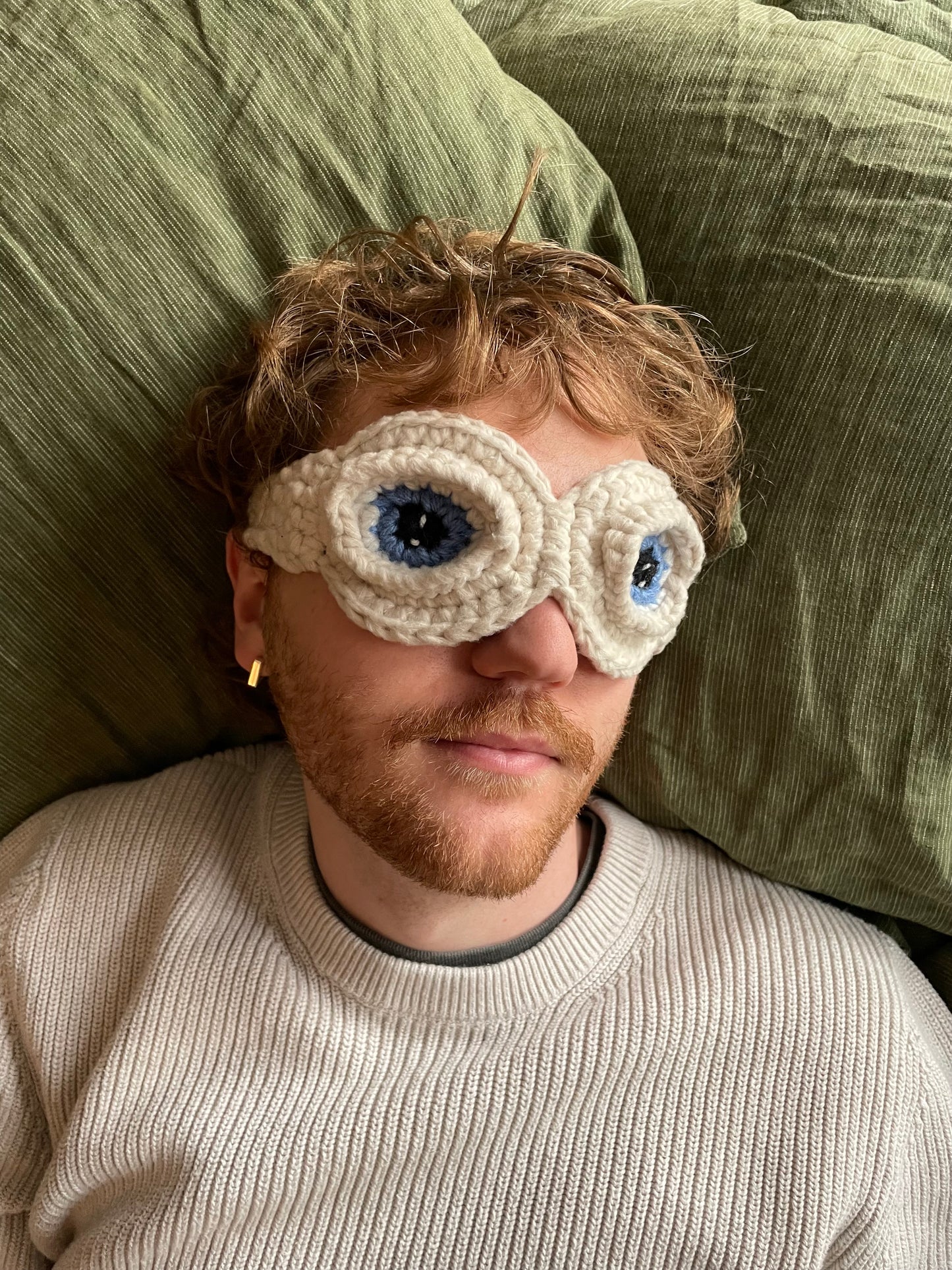 Crochet Eye Mask